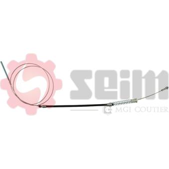 Tirette à câble, frein de stationnement arrière droit SEIM 703020 pour MAZDA MX-5 60 Diesel 1.7 - 60cv