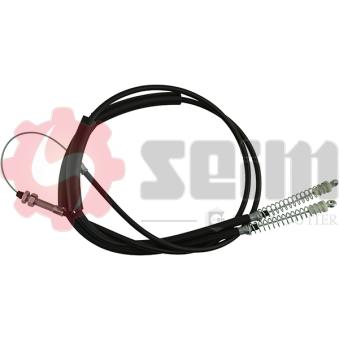 Tirette à câble, frein de stationnement SEIM 703100 pour FIAT CINQUECENTO 0.9 i S - 40cv