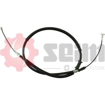 Tirette à câble, frein de stationnement arrière gauche SEIM [703150]