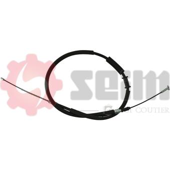 Tirette à câble, frein de stationnement arrière droit SEIM 703360 pour FIAT MAREA 1.4 80 12V - 80cv