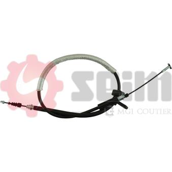 Tirette à câble, frein de stationnement arrière gauche SEIM OEM 60624591