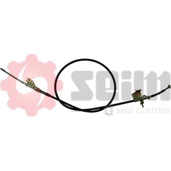 Tirette à câble, frein de stationnement arrière droit SEIM [713340]