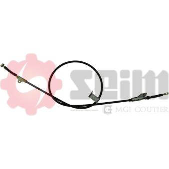 Tirette à câble, frein de stationnement SEIM 713343 pour NISSAN PRIMERA 2.0 16V - 150cv