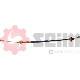 Tirette à câble, commande d'embrayage SEIM 721119