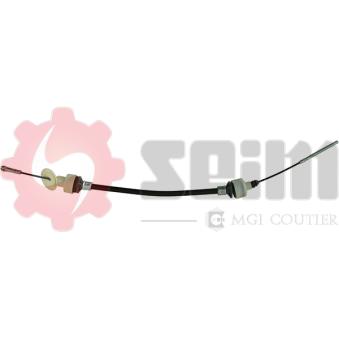 Tirette à câble, commande d'embrayage SEIM 721150 pour SEAT IBIZA 1.5 - 85cv