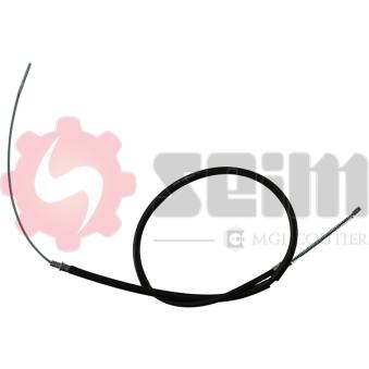 Tirette à câble, frein de stationnement SEIM 723311 pour SEAT INCA 1.4 i - 60cv
