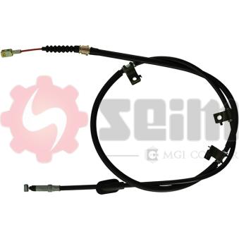 Tirette à câble, frein de stationnement arrière droit SEIM 731319 pour ROVER 600 620 Si - 131cv