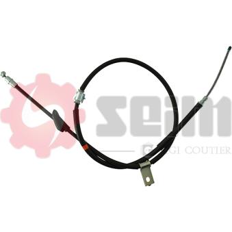 Tirette à câble, frein de stationnement arrière droit SEIM [732311]