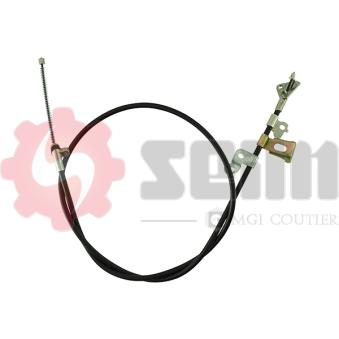 Tirette à câble, frein de stationnement SEIM 733344 pour TOYOTA YARIS 1.4 D-4D - 75cv
