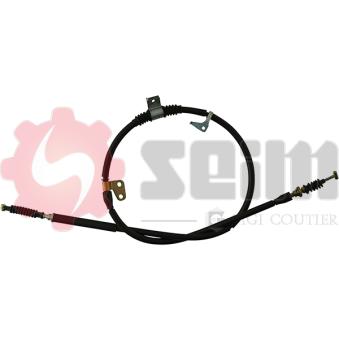 Tirette à câble, frein de stationnement SEIM 735319 pour MAZDA 626 2.0 - 90cv
