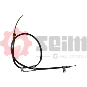 Tirette à câble, frein de stationnement arrière gauche SEIM 735325 pour CHEVROLET AVALANCHE 2.0 TD - 110cv