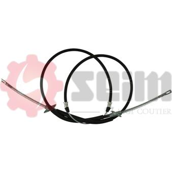 Tirette à câble, frein de stationnement SEIM [763030]