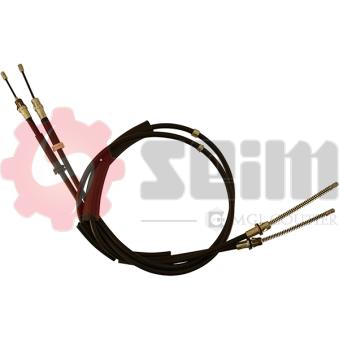 Tirette à câble, frein de stationnement SEIM OEM 6924890