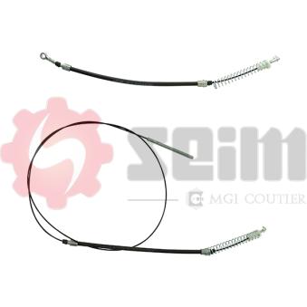 Tirette à câble, frein de stationnement SEIM OEM 7671309