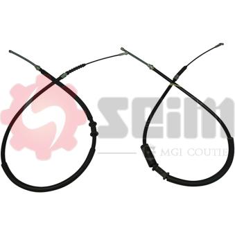 Tirette à câble, frein de stationnement SEIM OEM 7615327