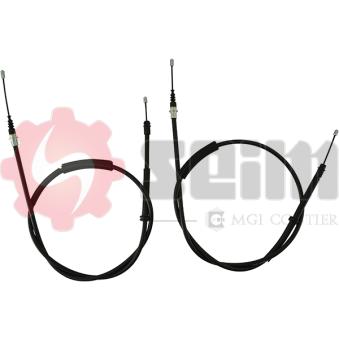 Tirette à câble, frein de stationnement SEIM 803297 pour PEUGEOT 206+ 2.2 TDCi - 155cv