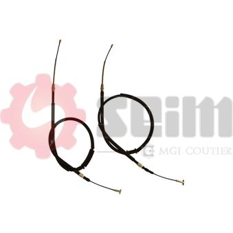 Tirette à câble, frein de stationnement SEIM 803310 pour FORD TRANSIT CUSTOM 1.9 D - 65cv