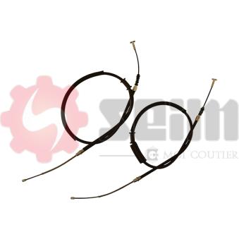 Tirette à câble, frein de stationnement SEIM 803410 pour FIAT MAREA 1.9 TD 100 - 100cv