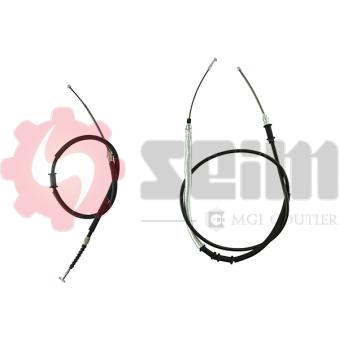 Tirette à câble, frein de stationnement SEIM [803460]