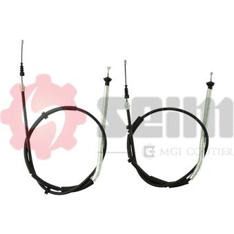 Tirette à câble, frein de stationnement SEIM OEM 51702642