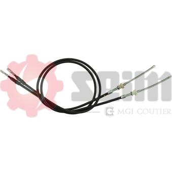 Tirette à câble, frein de stationnement SEIM 803610 pour AUDI 100 1.0 E - 41cv