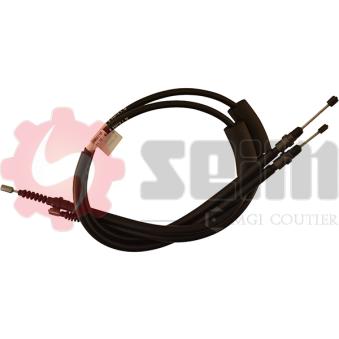 Tirette à câble, frein de stationnement SEIM 803710 pour RENAULT R25 2.2 - 121cv
