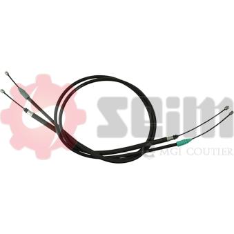 Tirette à câble, frein de stationnement SEIM 803840 pour MERCEDES-BENZ CLASSE C 1.6 VTS - 118cv