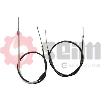 Tirette à câble, frein de stationnement SEIM OEM 4745A1