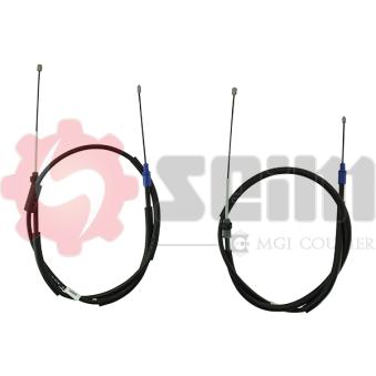 Tirette à câble, frein de stationnement SEIM OEM 4745N8
