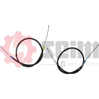 Tirette à câble, frein de stationnement SEIM [804031]