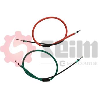 Tirette à câble, frein de stationnement SEIM [804653]