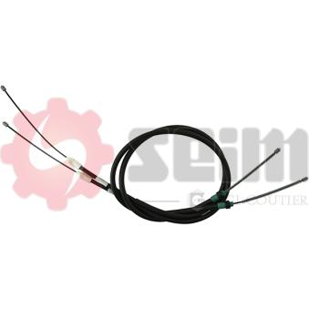 Tirette à câble, frein de stationnement SEIM 804690 pour RENAULT SCENIC 1.9 D - 64cv