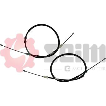 Tirette à câble, frein de stationnement SEIM 804760 pour RENAULT KANGOO 1.4 - 75cv