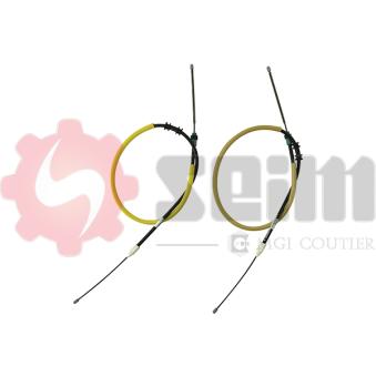 Tirette à câble, frein de stationnement SEIM OEM 7700311701