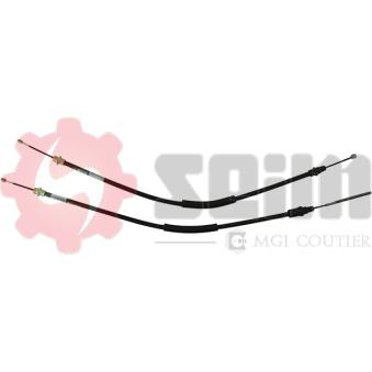 Tirette à câble, frein de stationnement SEIM 804810 pour PEUGEOT 406 3.0 24V - 194cv