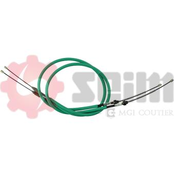 Tirette à câble, frein de stationnement SEIM 804840 pour RENAULT MEGANE 1.6 e - 90cv