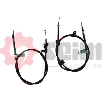 Tirette à câble, frein de stationnement SEIM 805001 pour ALFA ROMEO 159 2.0 JTDM - 163cv