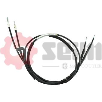 Tirette à câble, frein de stationnement SEIM 805002 pour FORD GRANADA 1.9 TDI - 101cv