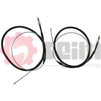 Tirette à câble, frein de stationnement SEIM 805016 pour AUDI 75 1.2 PureTech 110 - 110cv