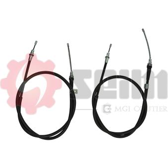 Tirette à câble, frein de stationnement SEIM 805063 pour FORD B-MAX 1.6 - 110cv