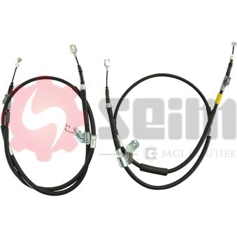 Tirette à câble, frein de stationnement SEIM OEM 4643020640