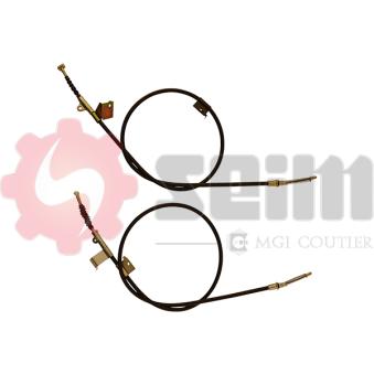 Tirette à câble, frein de stationnement SEIM 813303 pour FORD MAVERICK 2.4 i - 118cv