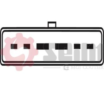 Lève-vitre avant droit SEIM 900587 pour CITROEN C3 1.6 16V - 110cv