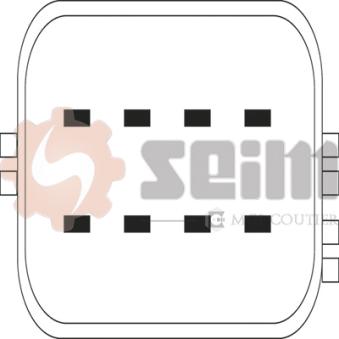 Lève-vitre arrière gauche SEIM 900666 pour CITROEN C4 1.4 16V - 75cv