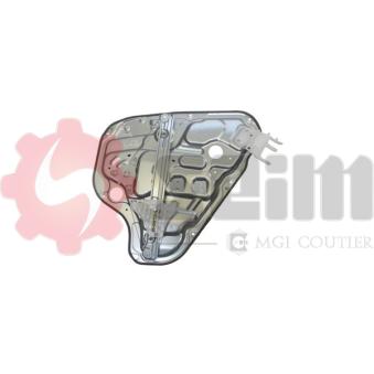 Lève-vitre arrière gauche SEIM 901019 pour AUDI A4 2.0 CRDi - 140cv