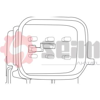 Lève-vitre avant droit SEIM 901917