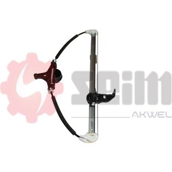 Lève-vitre arrière gauche SEIM 902060 pour AUDI V8 2.0 - 165cv