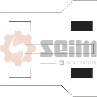 Lève-vitre arrière gauche SEIM 980037 pour BMW Série 7 1.8 - 107cv