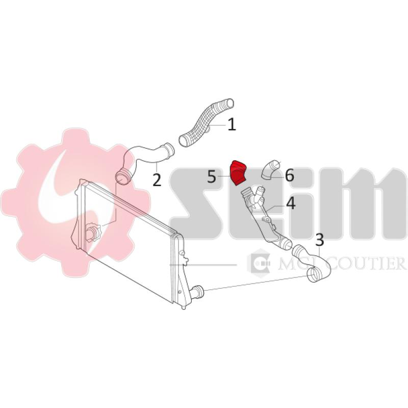 Gaine de suralimentation SEIM 981014 - Visuel 1