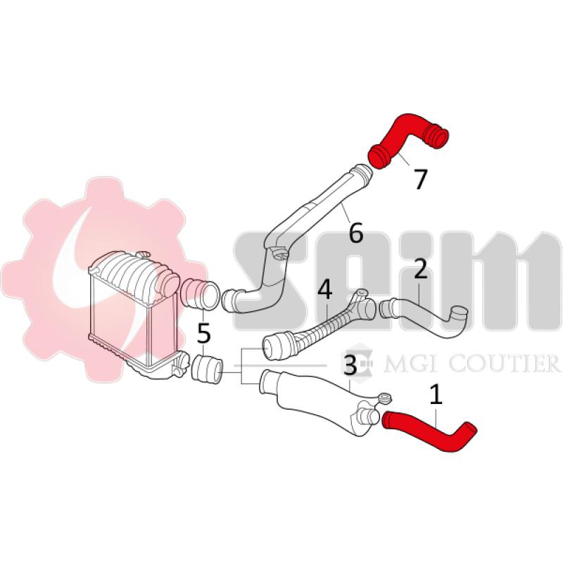 Gaine de suralimentation SEIM 981018 - Visuel 2